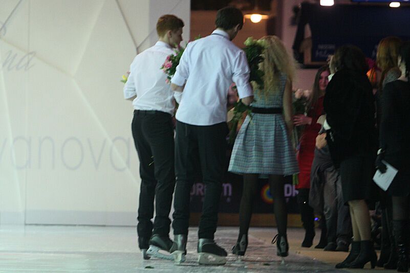 У Києві пройшов показ мод на ковзанах