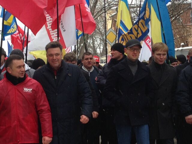 Опозиція нарахувала в Ужгороді 3 тис. "повстанців"