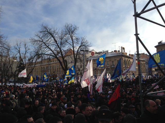 Міліція нарахувала у Львові 2,5 тис. "повстанців"
