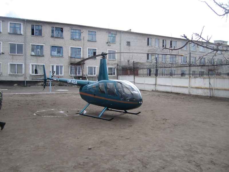 На Кировоградщине зэки пытались бежать на вертолете