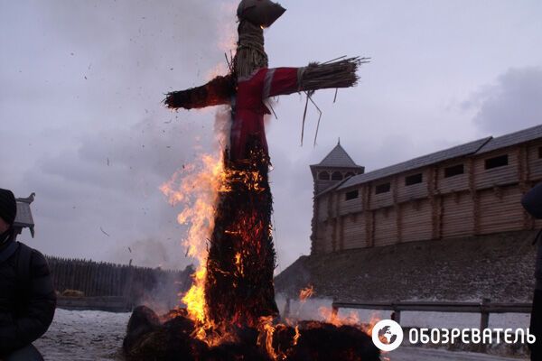 Как в "Киевской Руси" Масленицу отпраздновали. Фото