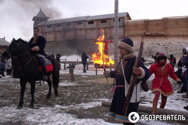 Как в "Киевской Руси" Масленицу отпраздновали. Фото