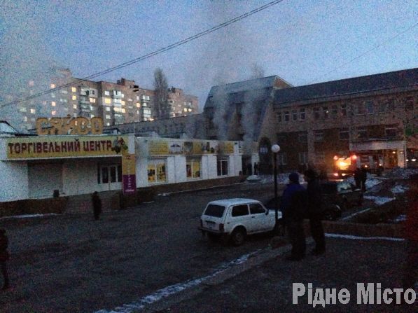 Пожар в Вышгороде: в химчистке едва не взорвались газовые баллоны