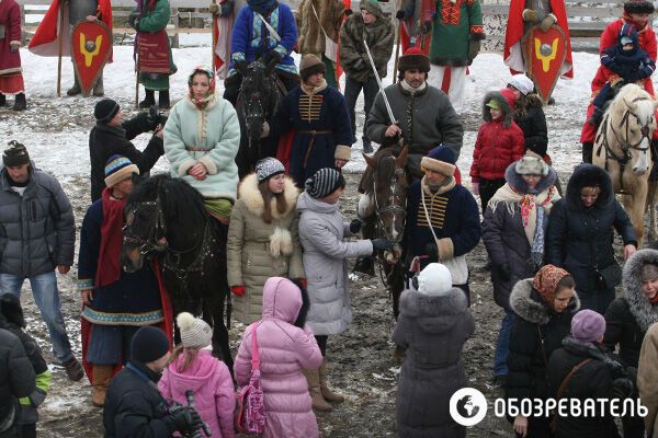 Как в "Киевской Руси" Масленицу отпраздновали. Фото