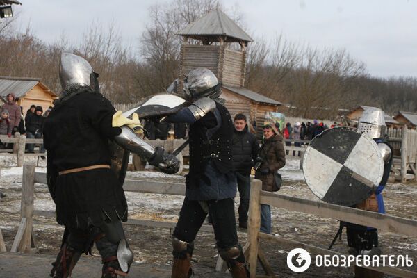 Как в "Киевской Руси" Масленицу отпраздновали. Фото