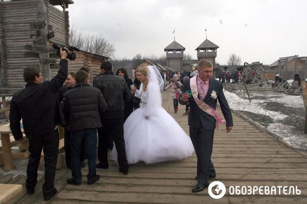 Как в "Киевской Руси" Масленицу отпраздновали. Фото