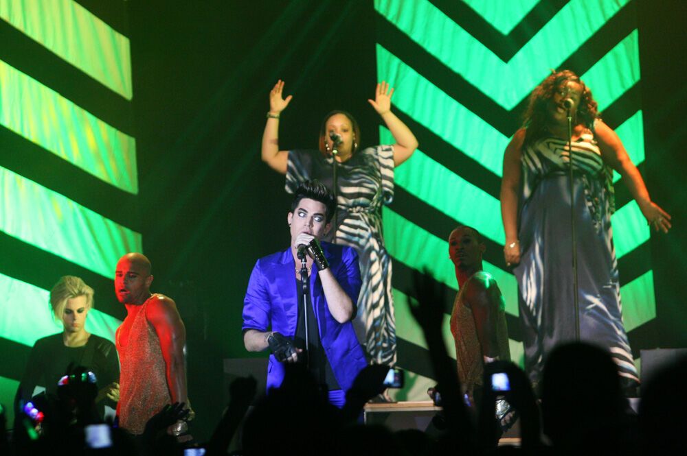 Концерт Адама Ламберта в Києві