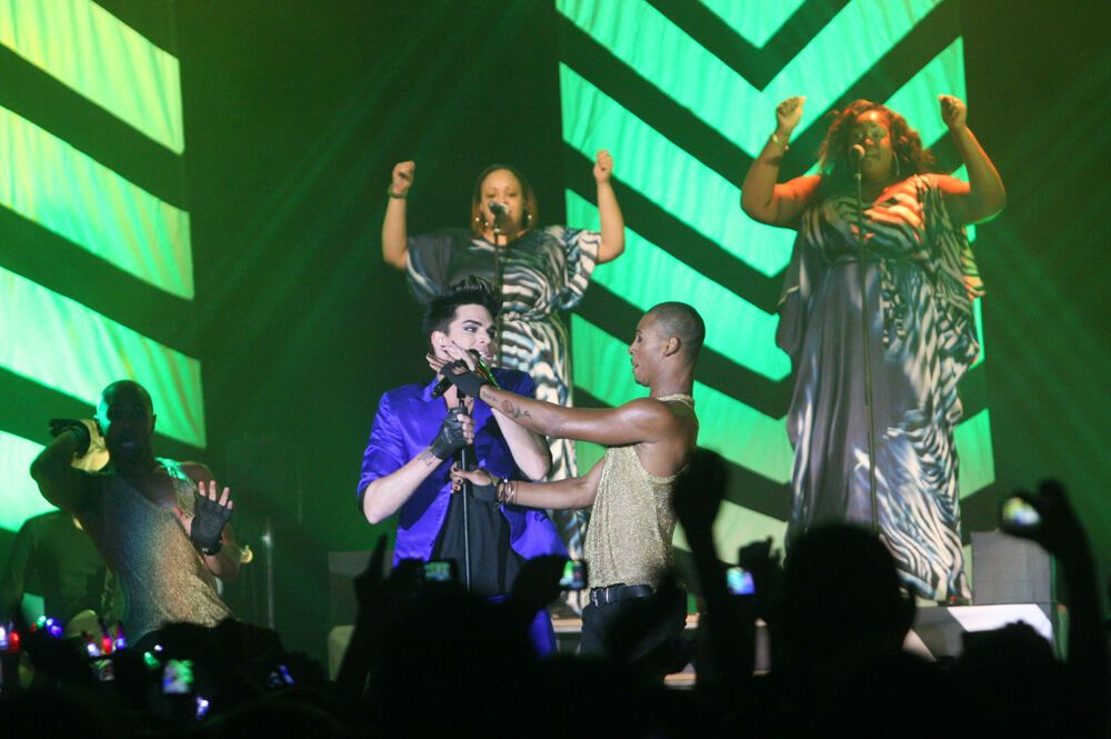 Концерт Адама Ламберта в Києві