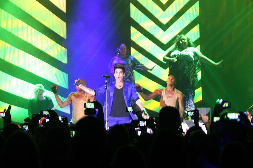 Концерт Адама Ламберта в Києві