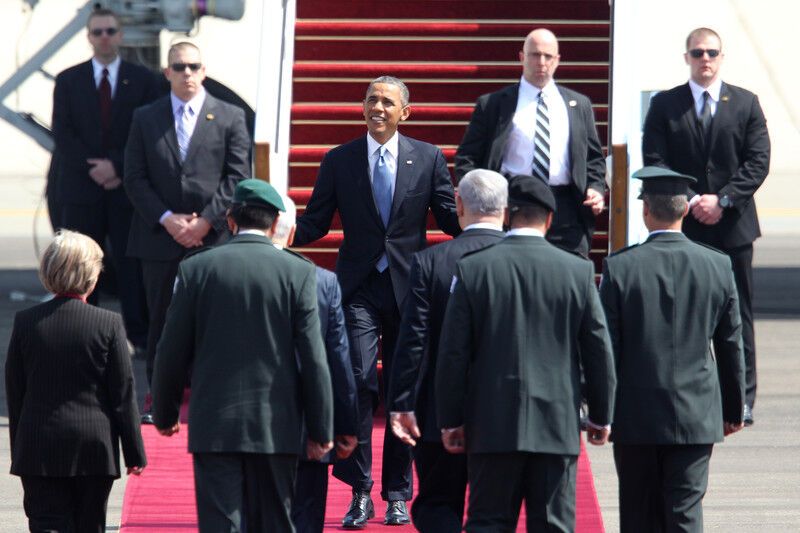 Обама прибув до Ізраїлю з першим офіційним візитом. Відео