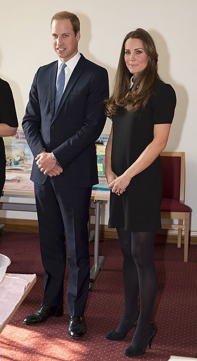 Принц Уильям и Кейт прибыли в Child Bereavement Charity. Фото