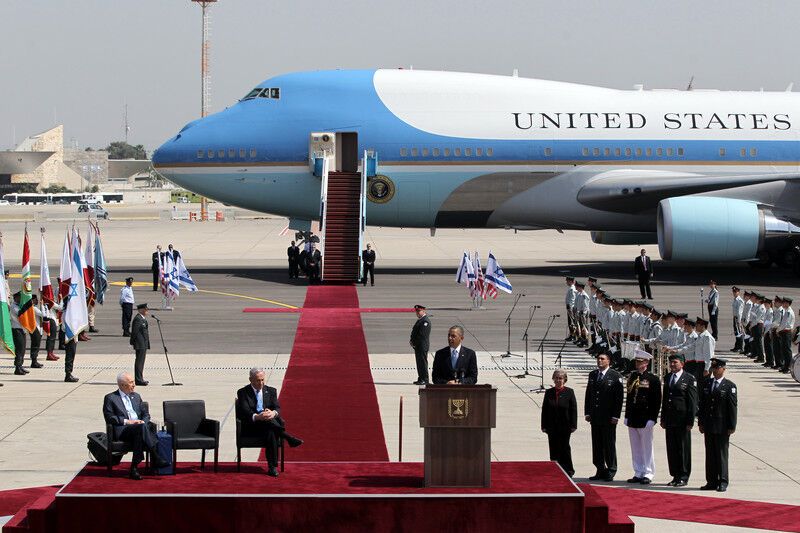 Обама прибув до Ізраїлю з першим офіційним візитом. Відео