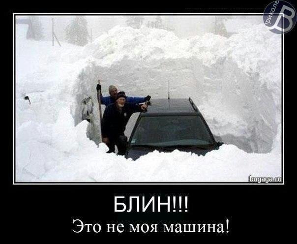 Киев под снегом