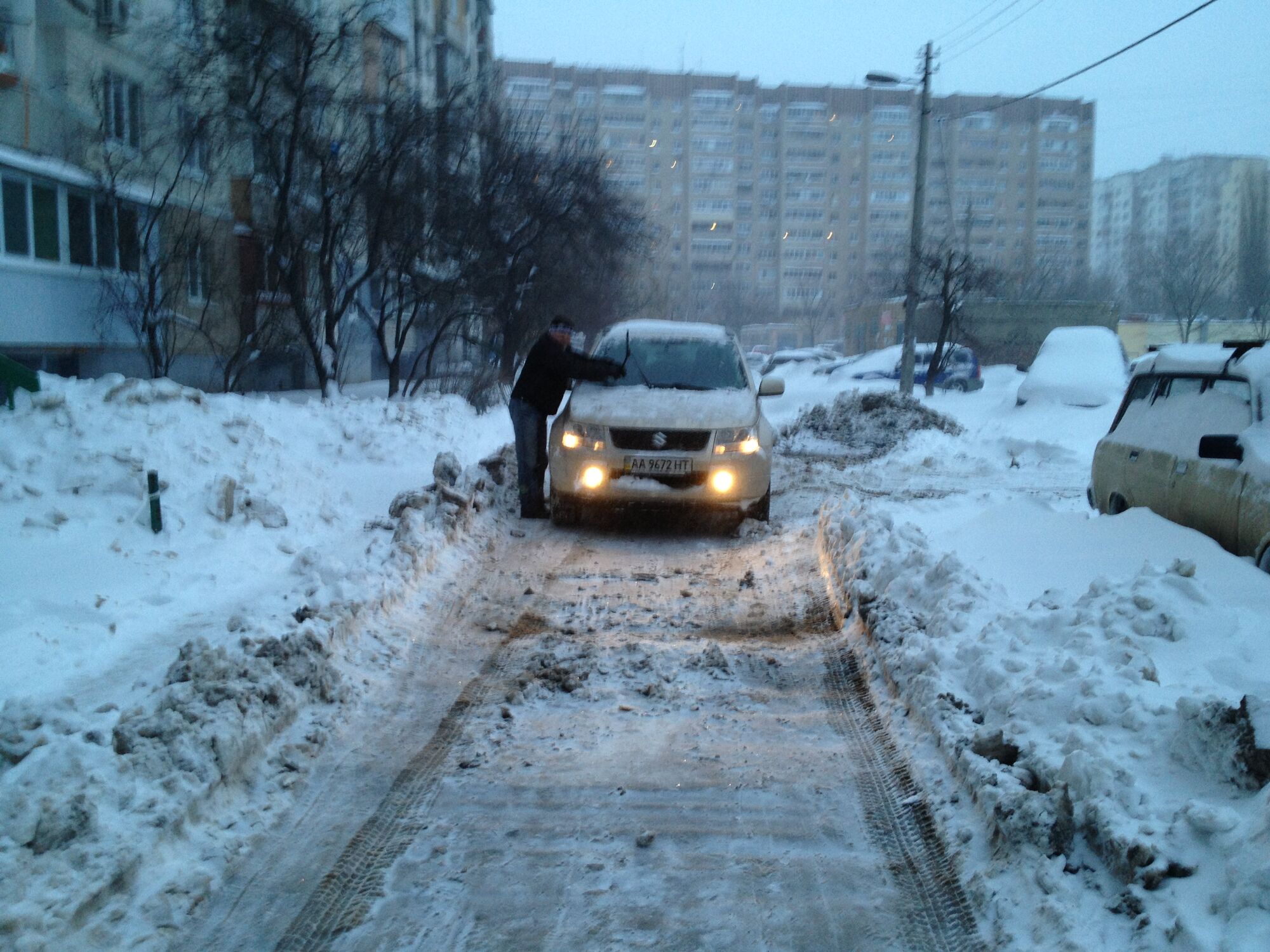 Київ під снігом