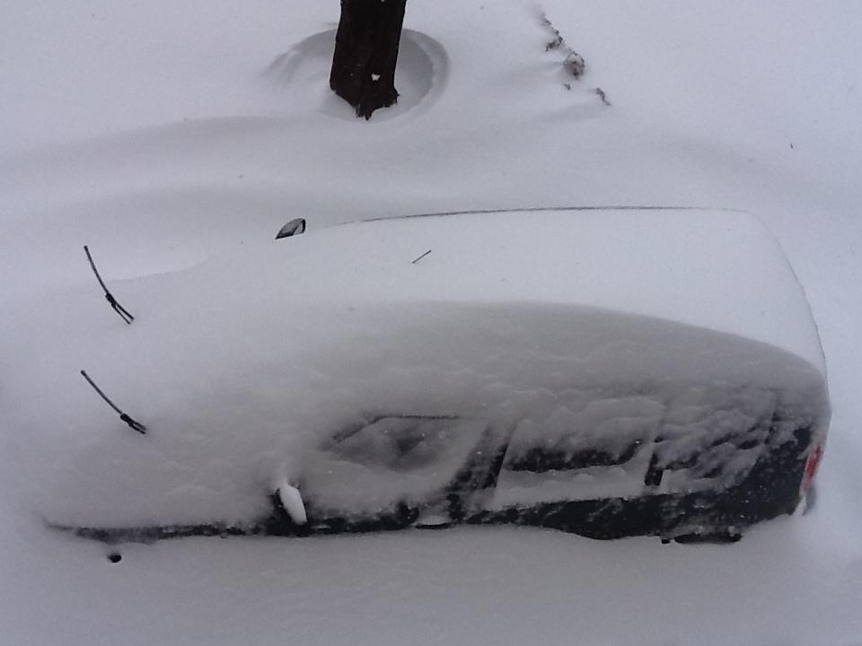 Столиця відкопується під снігу