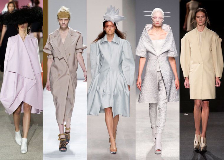 Модные пальто и плащи весна-лето 2013