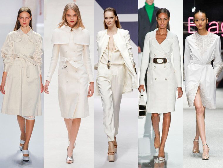 Модные пальто и плащи весна-лето 2013