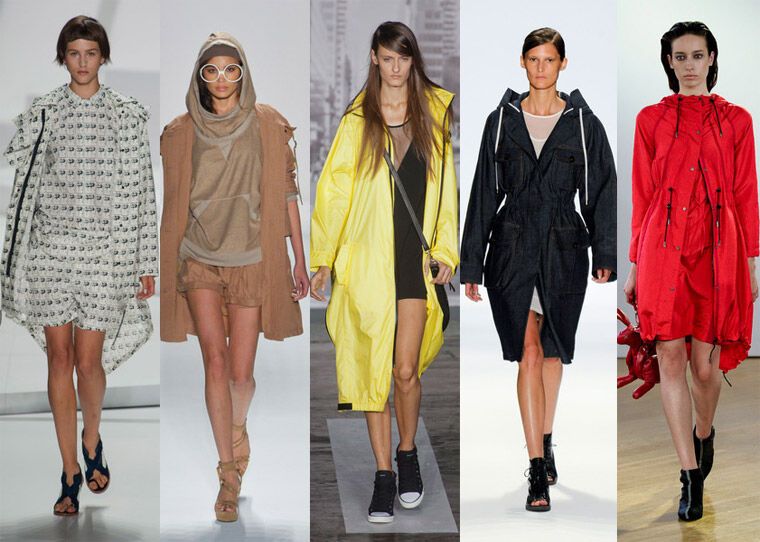 Модные пальто и плащи весна-лето 2013