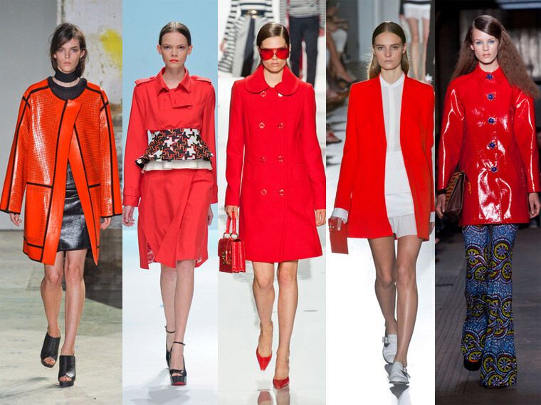 Модные пальто и плащи весна-лето 2013