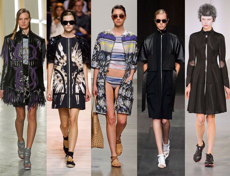 Модные пальто и плащи весна-лето 2013