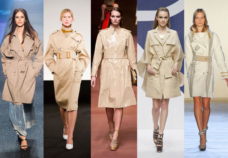 Модные пальто и плащи весна-лето 2013