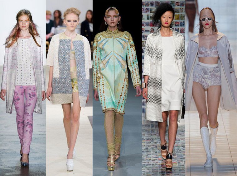 Модные пальто и плащи весна-лето 2013