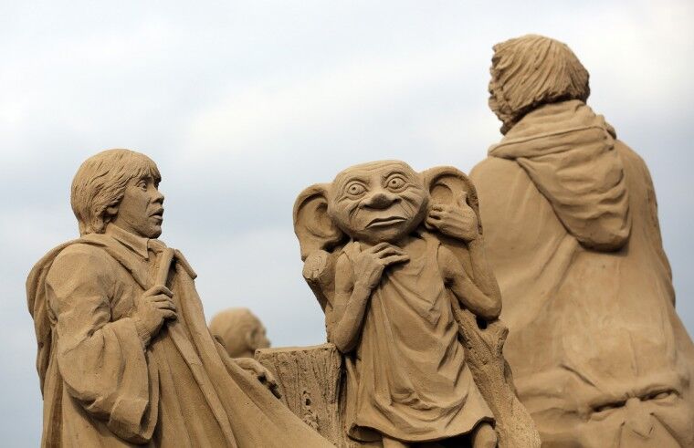Фестиваль песчаной скульптуры в Уэстоне
