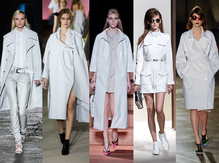 Модные пальто и плащи весна-лето 2013