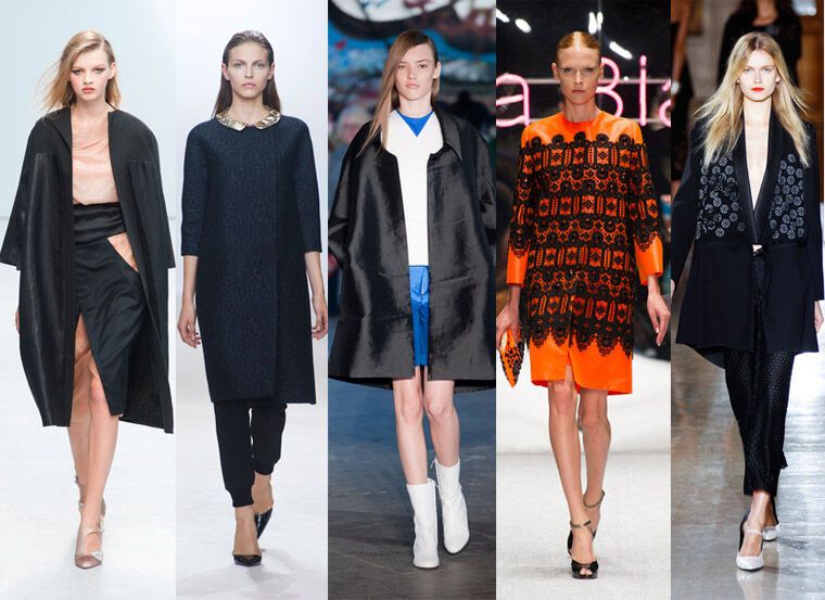 Модные пальто и плащи весна-лето 2013