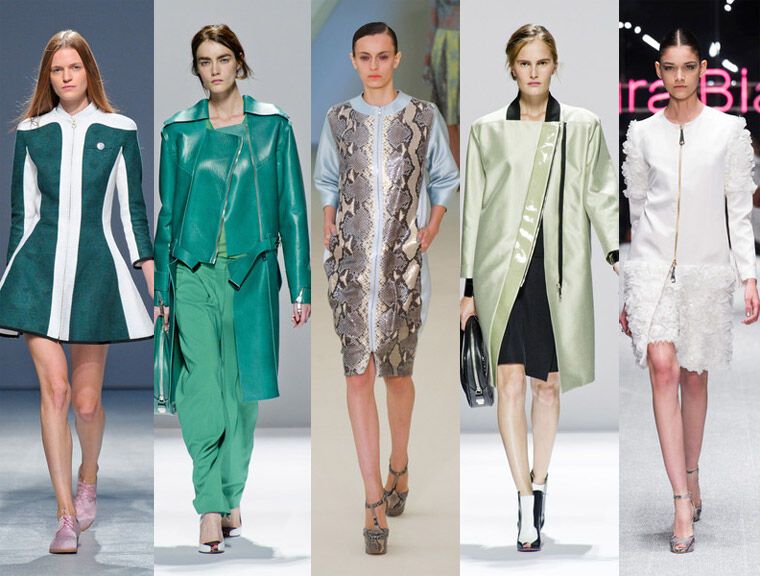 Модные пальто и плащи весна-лето 2013
