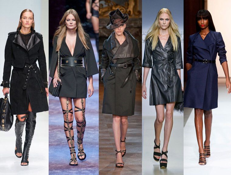 Модные пальто и плащи весна-лето 2013