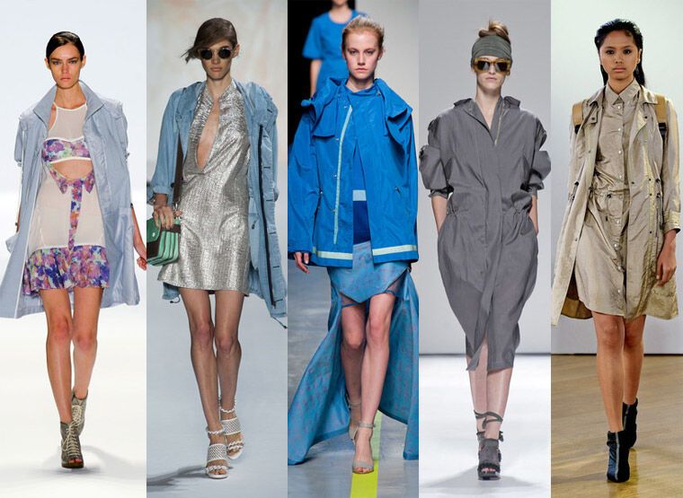 Модные пальто и плащи весна-лето 2013