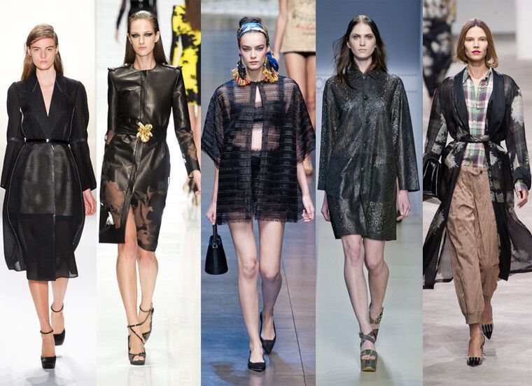 Модные пальто и плащи весна-лето 2013