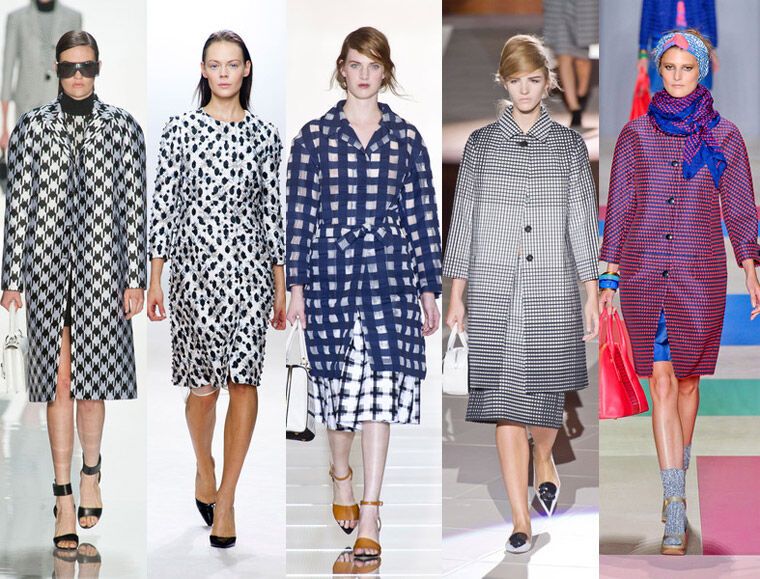 Модные пальто и плащи весна-лето 2013