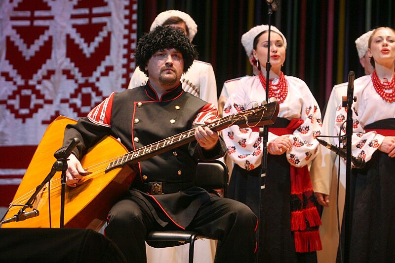 Виступ Кубанського козачого хору в Києві