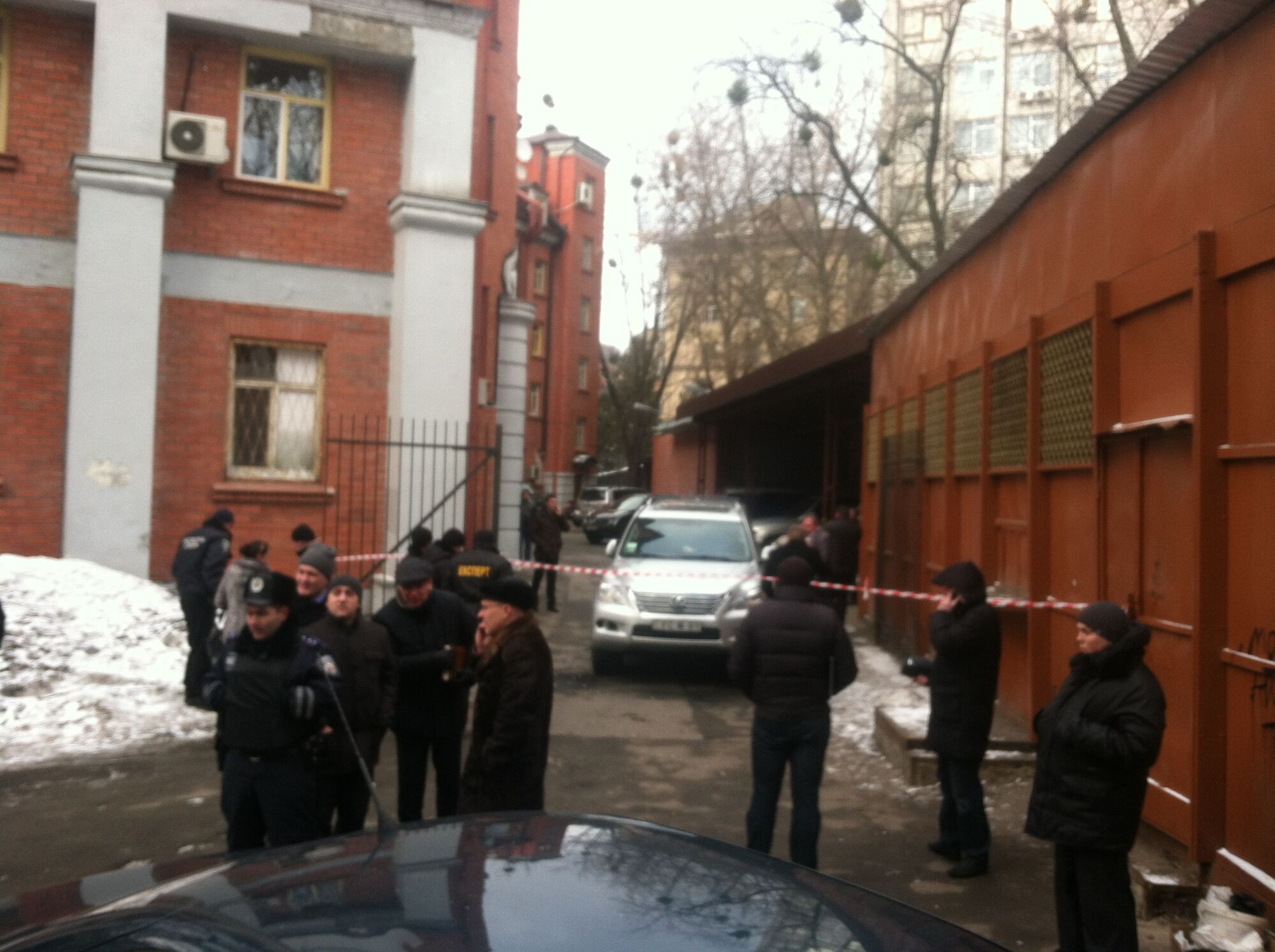 На Кловской что-то "бабахнуло". Фото. Видео