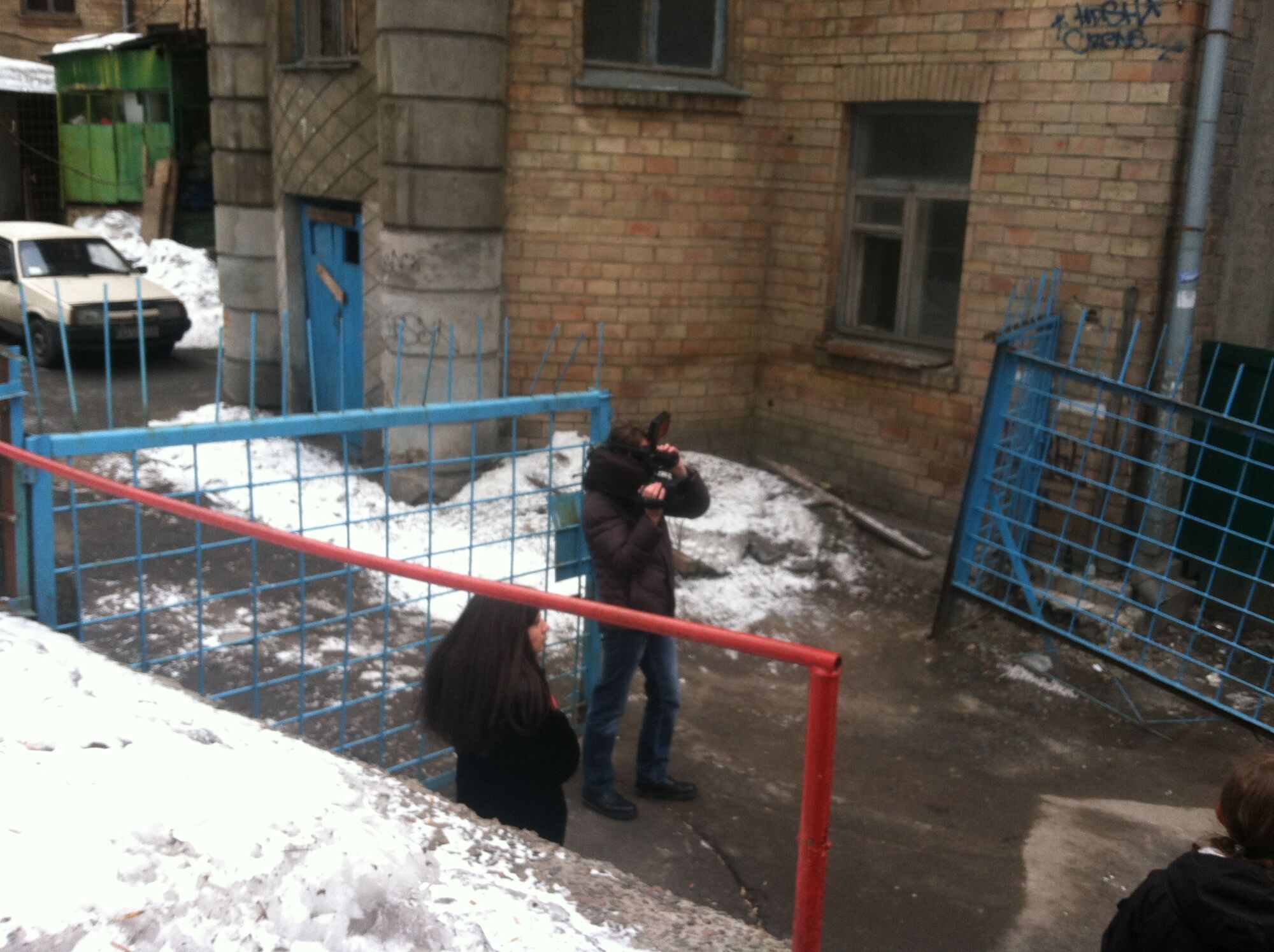 На Кловской что-то "бабахнуло". Фото. Видео