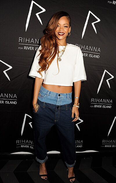 Одежда от Рианны заполнила бутики Лондона. Фото