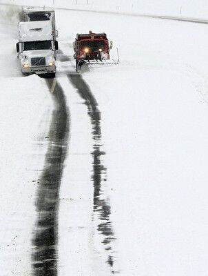 В штате Вирджиния из-за снегопада объявлено ЧП