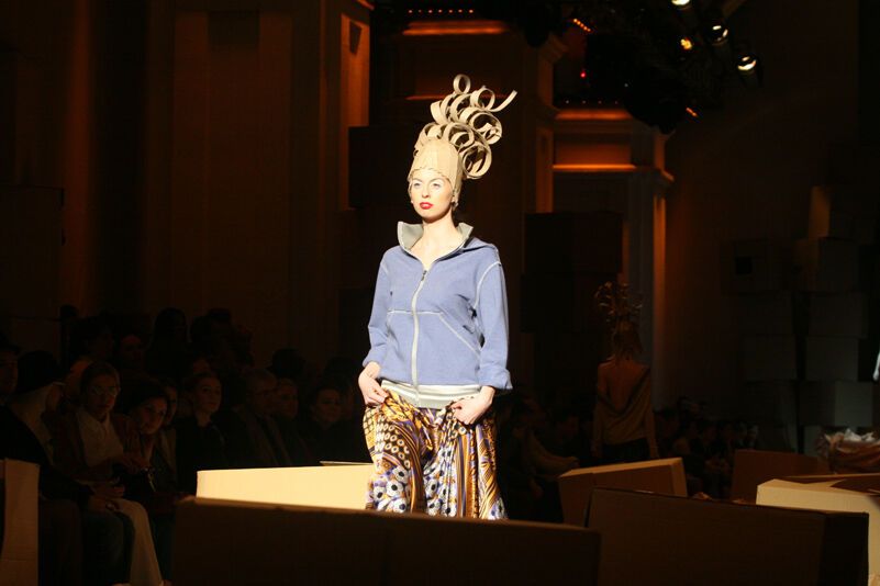 Картонна мода від Zalevskiy