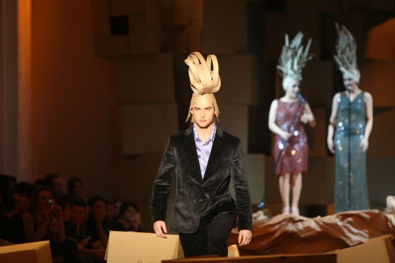 Картонна мода від Zalevskiy