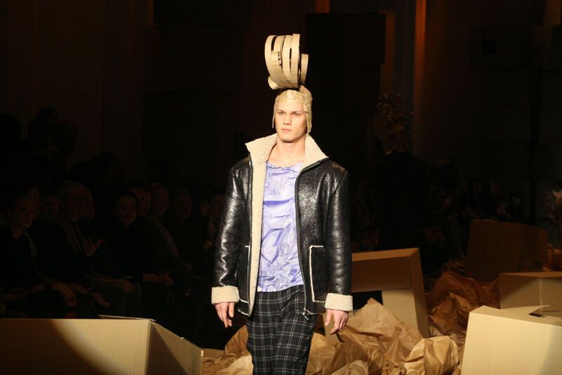 Картонна мода від Zalevskiy