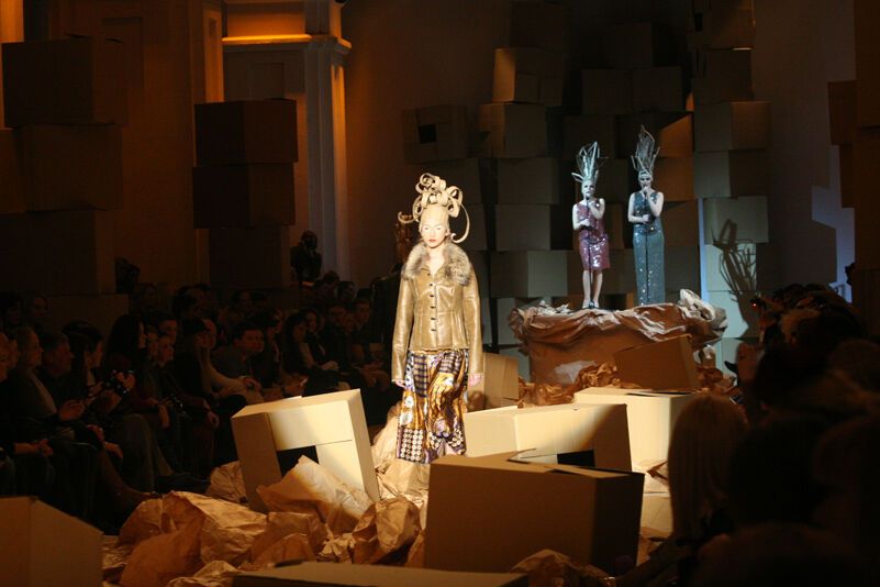 Картонна мода від Zalevskiy