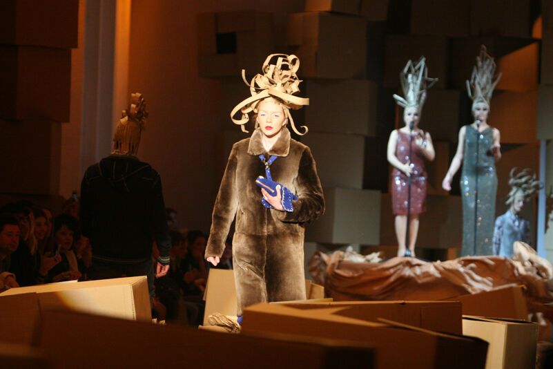 Картонна мода від Zalevskiy