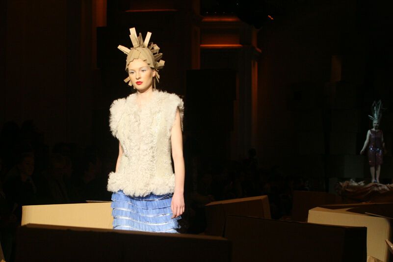 Картонна мода від Zalevskiy