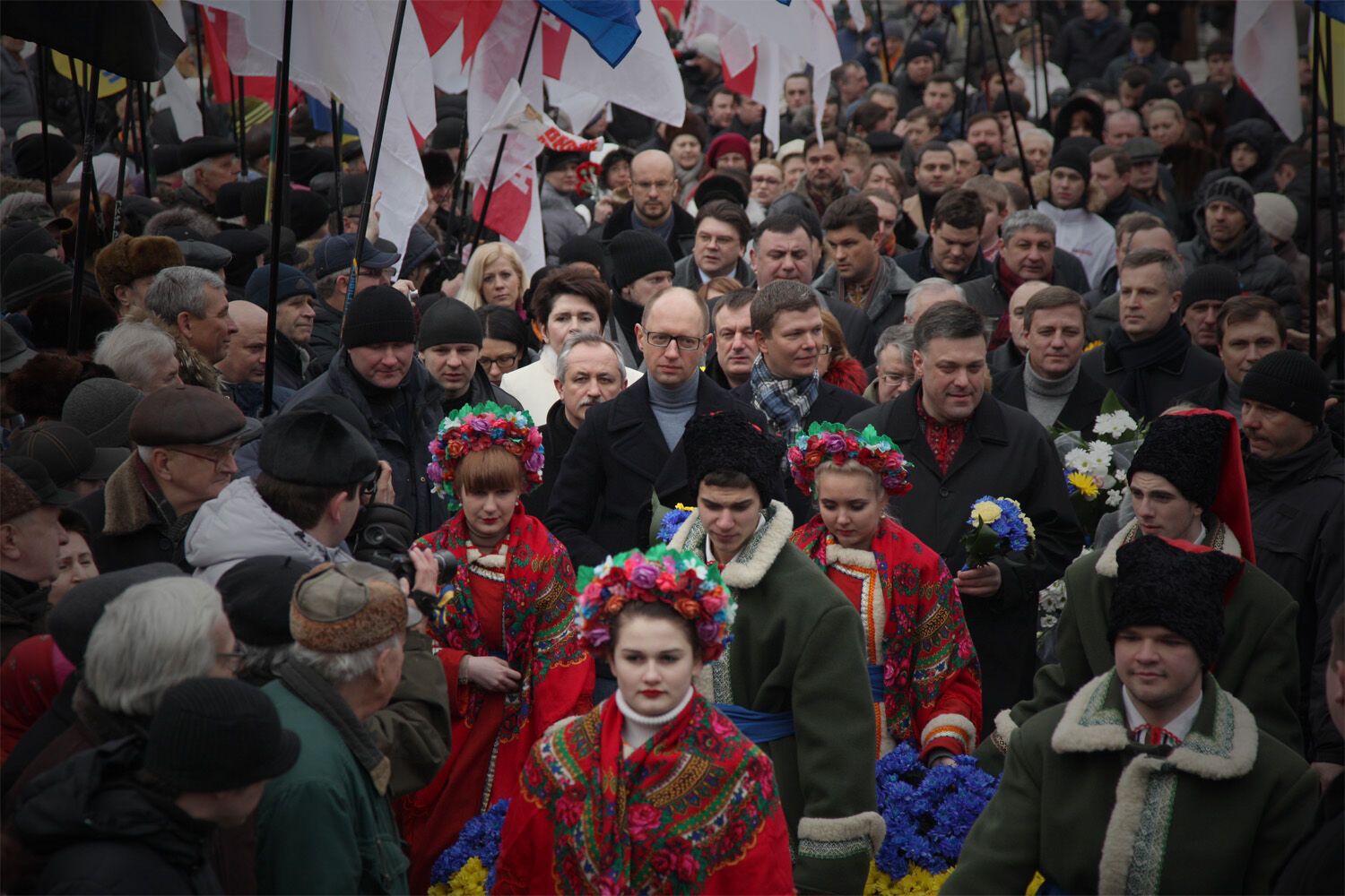 Оппозиция почтила память Шевченко