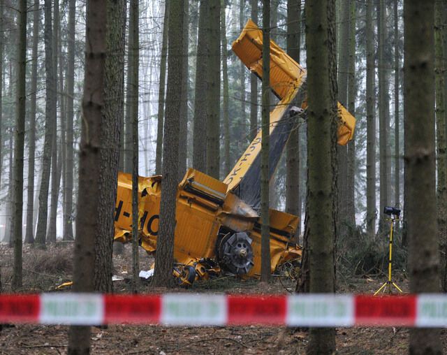 В Чехии разбился самолет