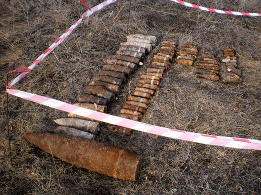 Близько 300 боєприпасів часів ВВВ виявили на Луганщині