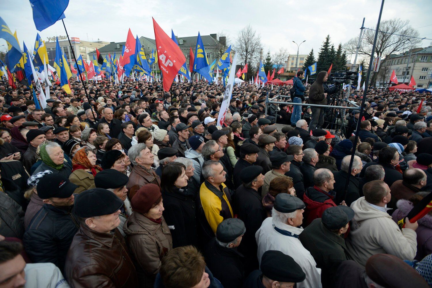 У Рівному опозиція нарахувала мітингувальників у 20 разів більше, ніж міліція