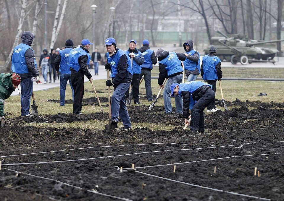 В Киеве на субботник пришли 84,5 тыс. человек